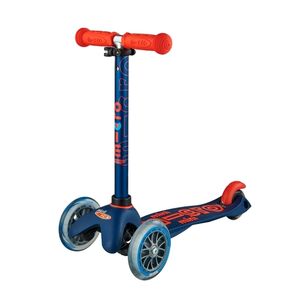 Самокат Micro Mini Deluxe, темно-синий (MMD073) - Pampik