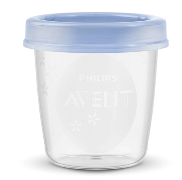 Подарок. Контейнер для хранения грудного молока Philips Avent, 1 шт. х 180 мл (SCF619/00) - Pampik