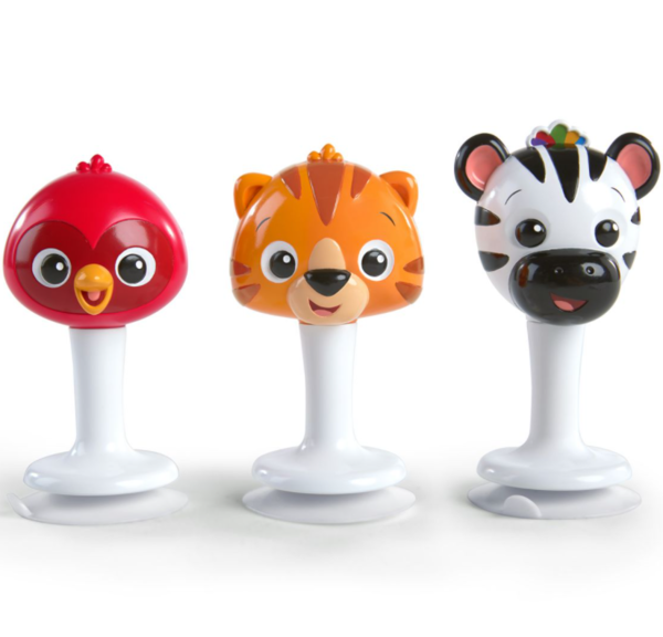 Брязкальце на присоску Baby Einstein Rattle & Jingle Trio (12359) - Pampik
