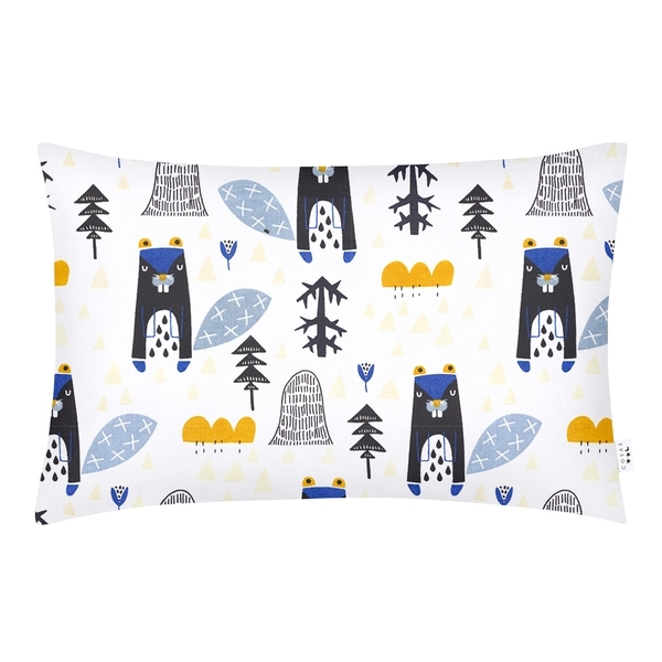 Наволочка Cosas Castor, ранфорс, 40х60 см, білий - Pampik