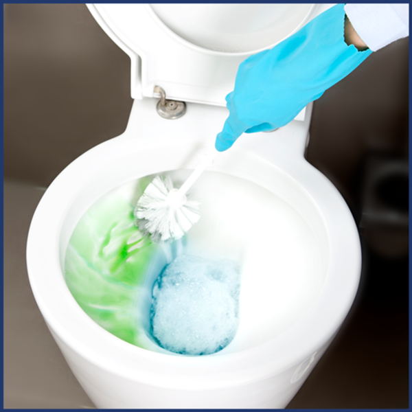 Очищувальний гель для унітаза Bref Колор Актив+ Захист від бруду Лаванда, 700 мл - Pampik - 3