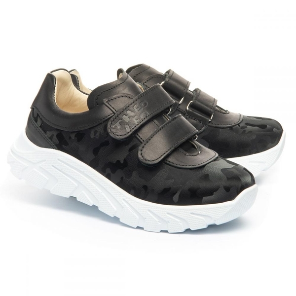 Кросівки Theo Leo, шкіра, р.31, чорний (1213_31) - Pampik