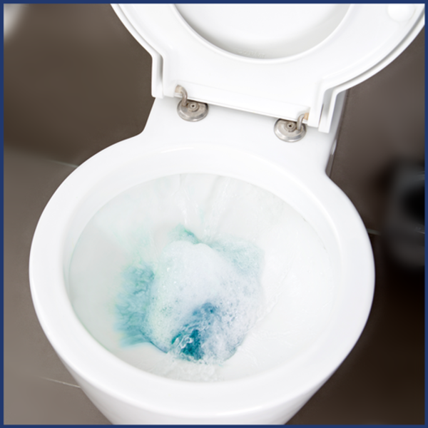 Очищувальний гель для унітаза Bref Колор Актив+ Захист від бруду Лаванда, 700 мл - Pampik - 4