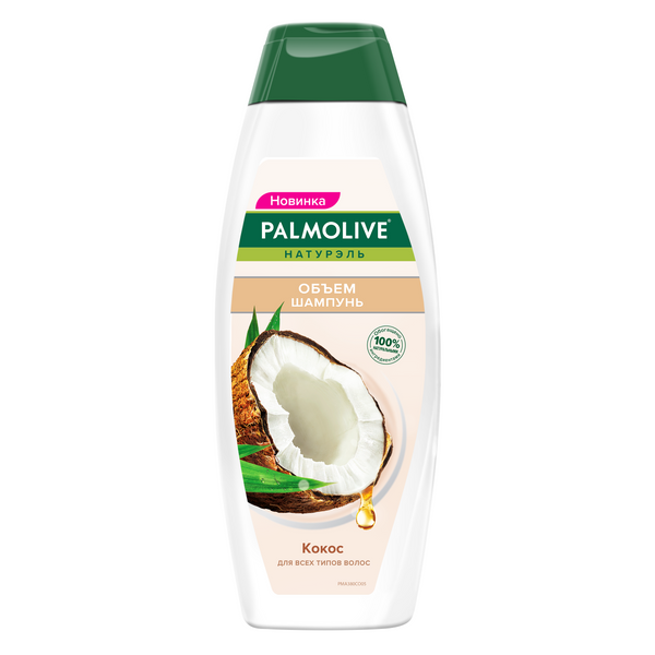 Шампунь Palmolive Натурель Обсяг Кокос, 380 мл - Pampik
