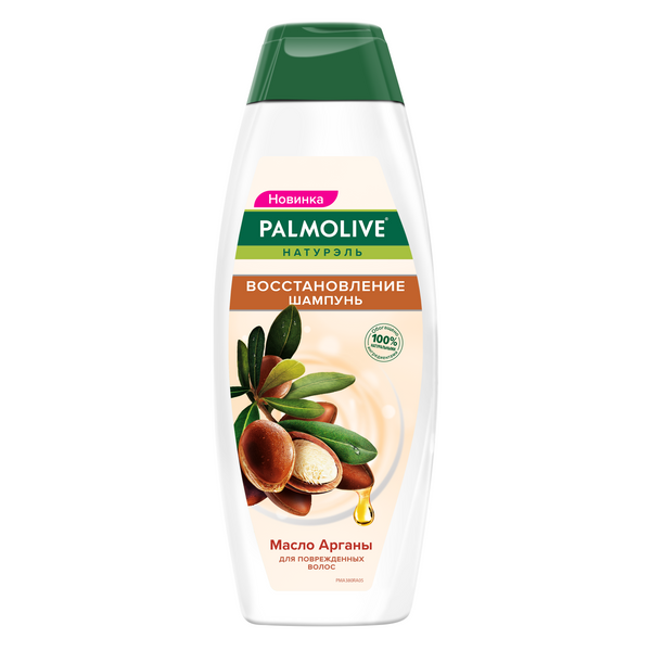 Шампунь Palmolive Натурель Відновлення Масло Аргана, 380 мл - Pampik