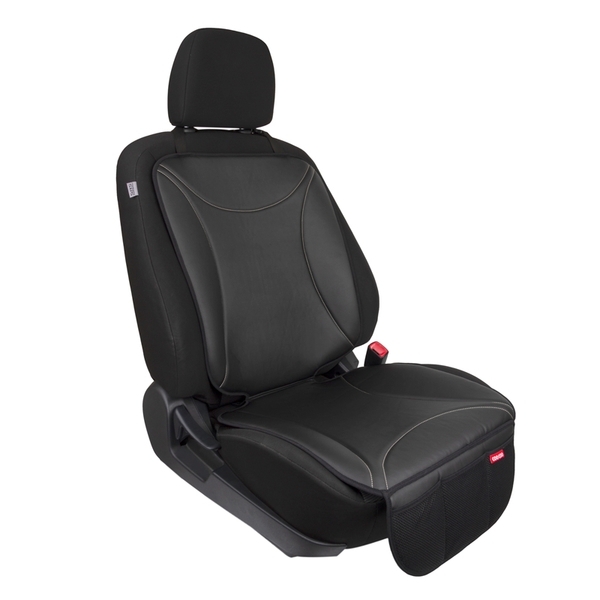 Захисний килимок під автокрісло CooCoo Car Seat Protector Lines, чорний (Соо158) - Pampik - 3