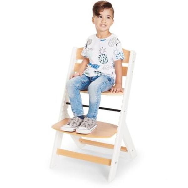 Стільчик для годування Kinderkraft Enock Gray Wood (KKKENOCGRY0000) - Pampik - 3