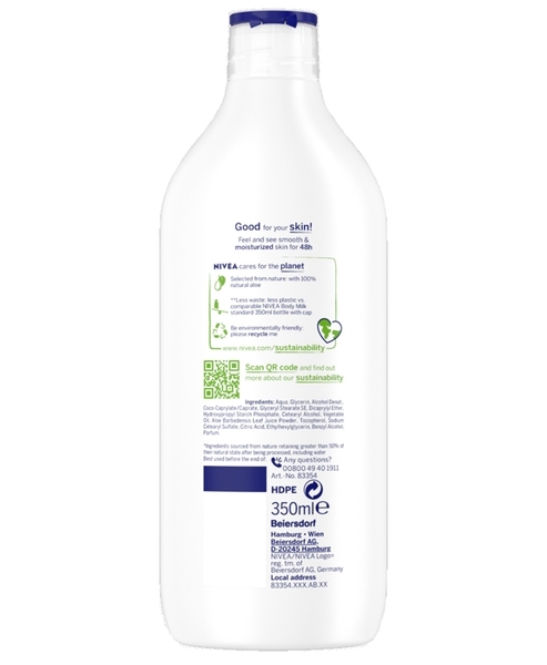 Лосьйон для тіла Nivea Naturally Good, 200 мл - Pampik - 2