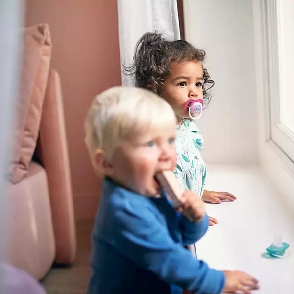 Пустушка Philips Avent Ultra Air I love для дівчинки, 6-18 місяців, 2 шт. (SCF080/04) - Pampik - 7