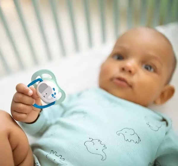 Пустушка Philips Avent Ultra Air Animal для хлопчика, 0-6 місяців, 2 шт. (SCF080/05) - Pampik - 7