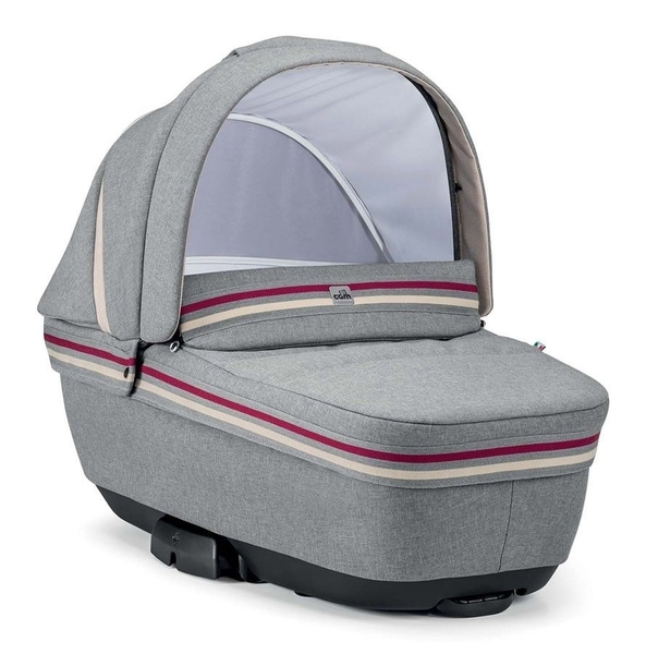 Універсальна коляска 2 в 1 Cam Techno Milano, рама срібло, сірий зі смужкою (805T/V94/978/553K) - Pampik - 6