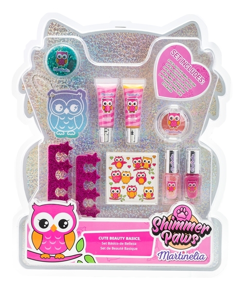 Набір косметики Martinelia Shimmer Paws Сова (61032) - Pampik