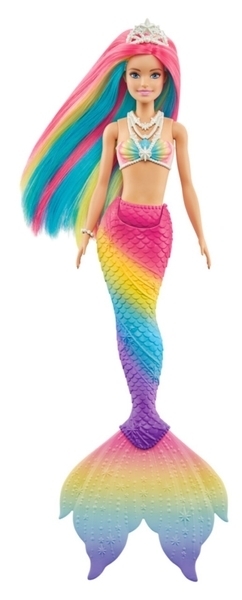 Лялька Barbie Dreamtopia Русалка Кольорова гра (GTF89) - Pampik