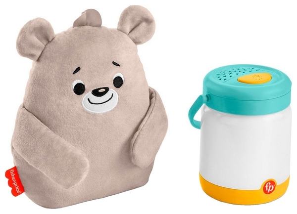 Музичний нічник 3-в-1 Fisher-Price Ведмедик з ліхтариком - Pampik