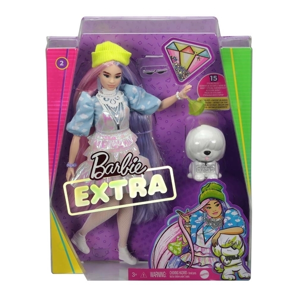 Лялька Barbie "Екстра" в салатовій шапочці (GVR05) - Pampik - 4