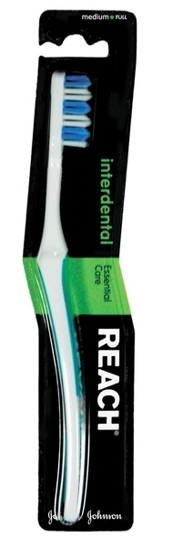 Зубна щітка Reach Interdental середня, бірюзовий - Pampik
