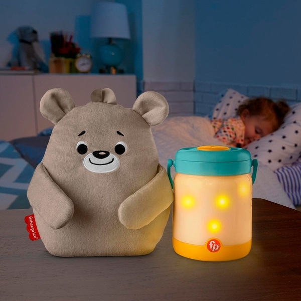 Музичний нічник 3-в-1 Fisher-Price Ведмедик з ліхтариком - Pampik - 6