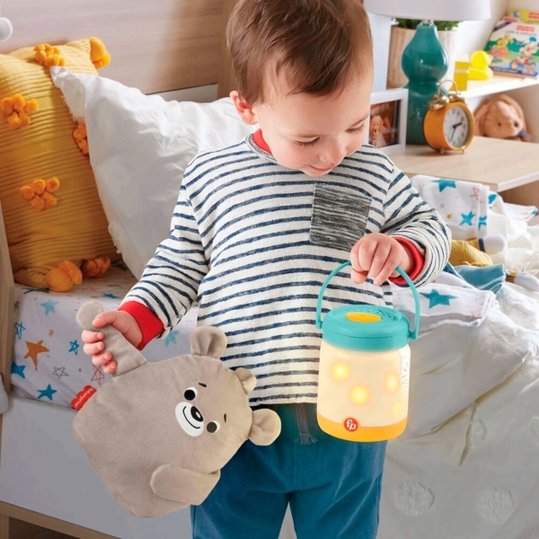 Музичний нічник 3-в-1 Fisher-Price Ведмедик з ліхтариком - Pampik - 7