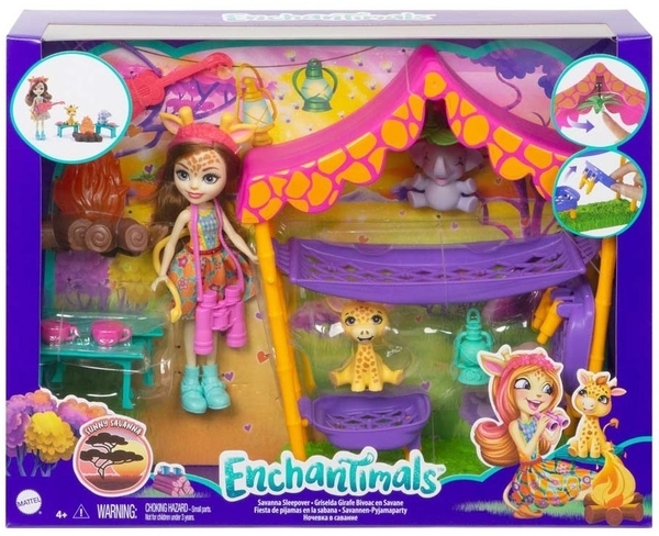 Ігровий набір Enchantimals Кемпінг в савані (GTM33) - Pampik - 7