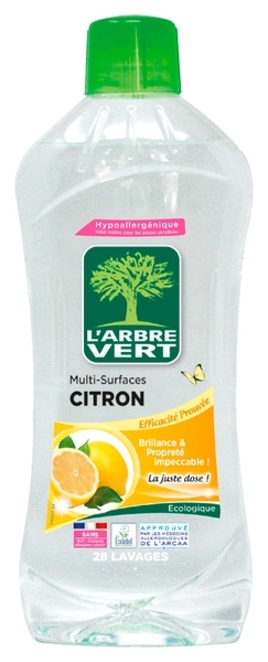 Універсальний мультиочищувач L'Arbre Vert Лимон, 1 л - Pampik