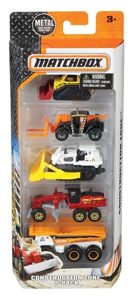 Подарунковий набір автомобілів Matchbox, 5 шт., в асортименті (C1817) - Pampik - 2