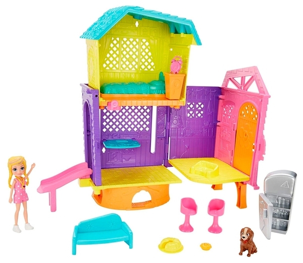 Игровой набор Polly Pocket Летний домик (GBF85) - Pampik