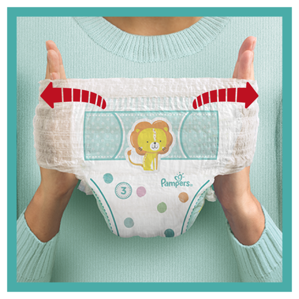 Набір підгузків-трусиків Pampers Pants 3 (6-11 кг), 256 шт. (2 уп. по 128 шт.) - Pampik - 9