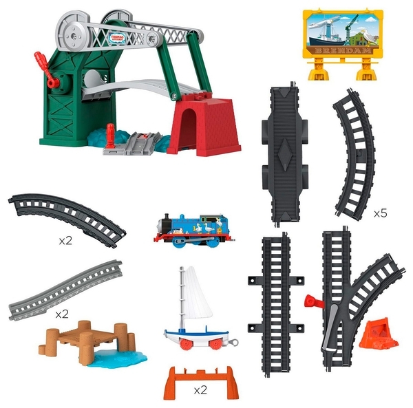 Моторизований ігровий набір Fisher-Price Томас і друзі "Пригоди на мосту" (GWX09) - Pampik - 5