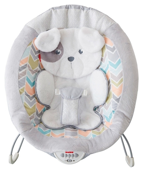 Масажне крісло Fisher-Price Deluxe Веселий щеня (GWD50) - Pampik