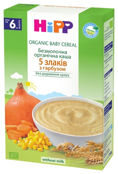 Безмолочна органічна каша HiPP Гречана, 200 г - Pampik - 2