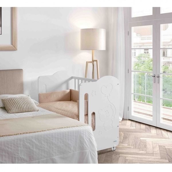 Ліжечко Micuna Sweet Globito White, 120х60 см, білий (SWEET GLOBITO WHITE) - Pampik - 3