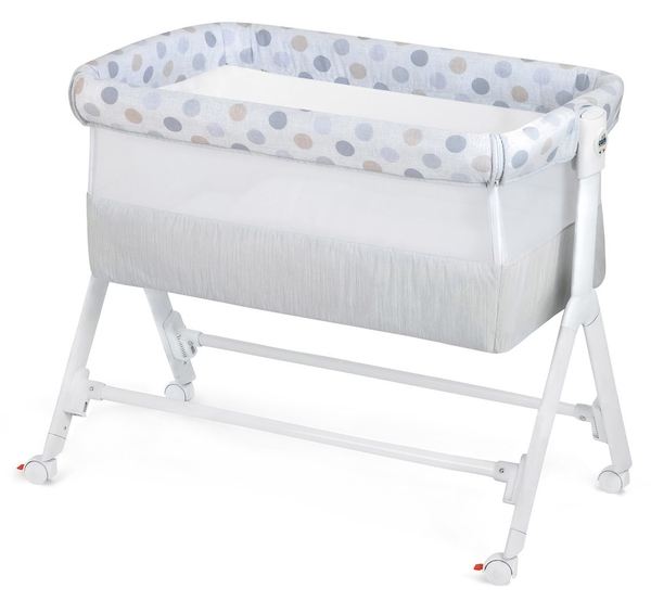 Колиска Cam Culla Sempreconte, сірий + горошок (920/T157/922/T002) - Pampik