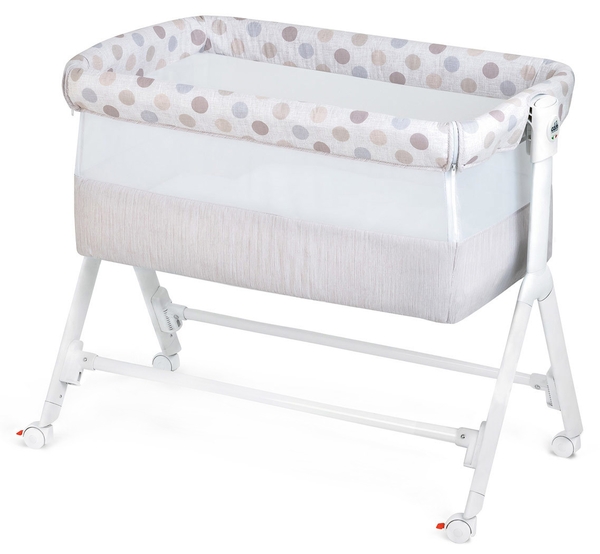 Колиска Cam Culla Sempreconte, бежевий + горошок (920/T158/922/T002) - Pampik