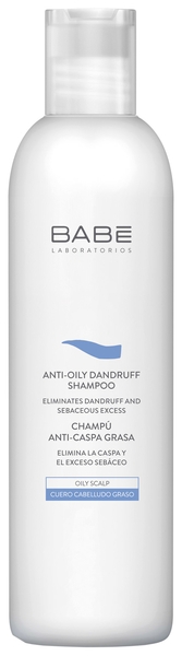 Шампунь Babe Laboratorios, для жирного волосся, проти лупи, 250 мл - Pampik