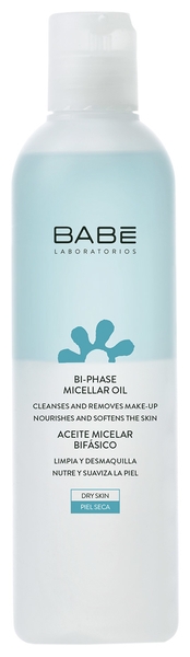 Двухфазное мицеллярное масло для демакияжа Babe Laboratorios, 250 мл - Pampik