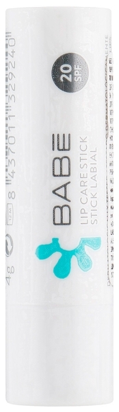 Бальзам-стік для губ Babe Laboratorios, SPF 20, 4 г - Pampik