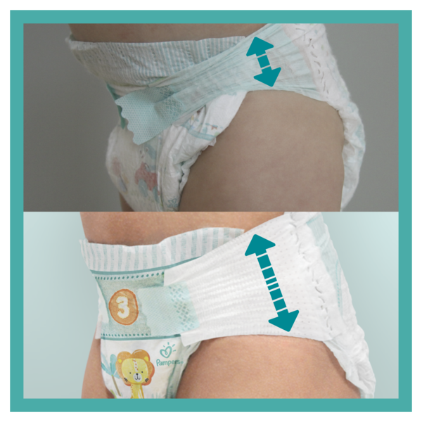 Підгузки на липучках Pampers Active Baby 3 (6-10 кг), 58 шт. - Pampik - 8