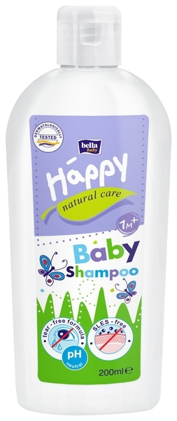 Детский шампунь Bella Happy Natural Care, 200 мл. - Pampik