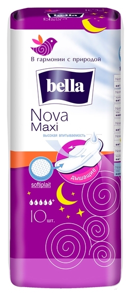 Гигиенические прокладки Bella Nova Maxi, 10 шт. - Pampik