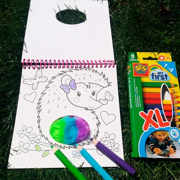 Книжка-розмальовка SES Creative Пушистіки (0112S) - Pampik - 5