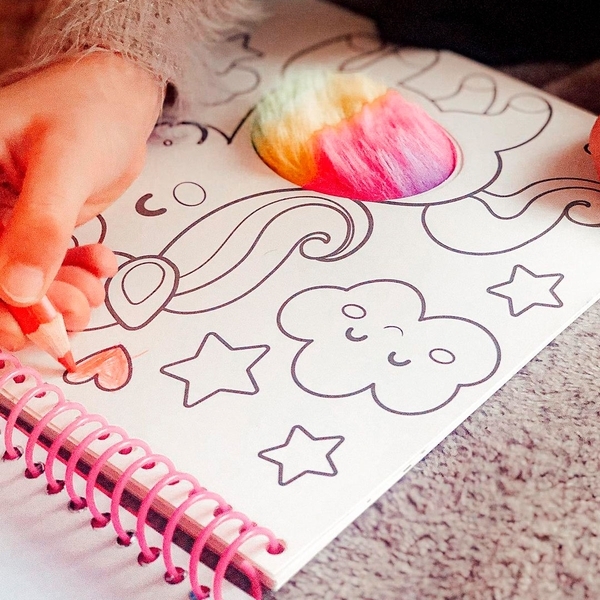 Книжка-розмальовка SES Creative Пушистіки (0112S) - Pampik - 4