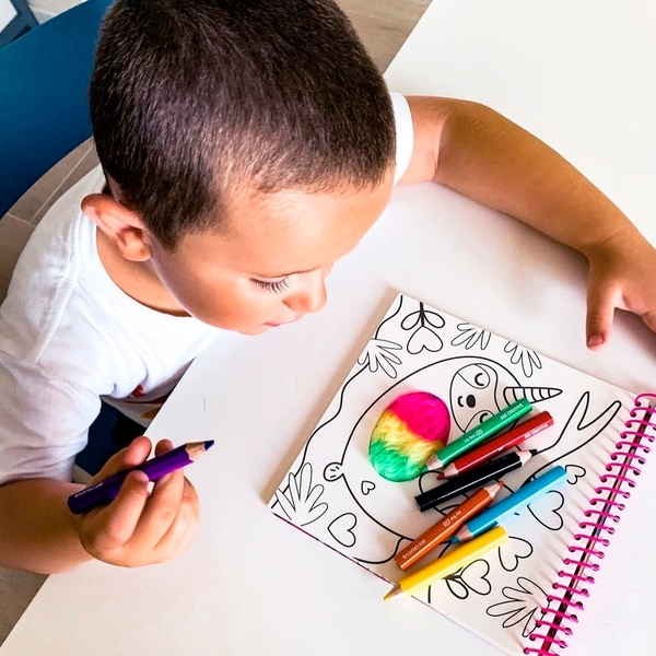 Книжка-розмальовка SES Creative Пушистіки (0112S) - Pampik - 6