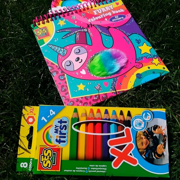 Книжка-розмальовка SES Creative Пушистіки (0112S) - Pampik - 3