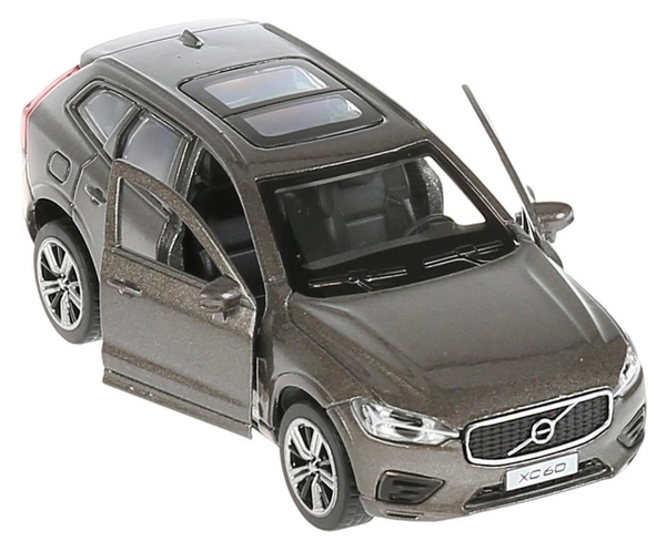 Автомодель Технопарк Volvo XC60 R-Design, 1:32, сірий (XC60-12-GY) - Pampik - 2