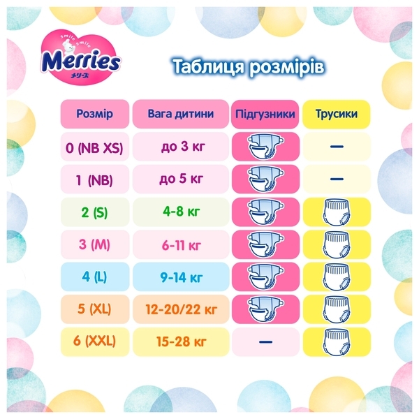 Підгузки на липучках Merries L (9-14 кг), 54 шт. - Pampik - 4
