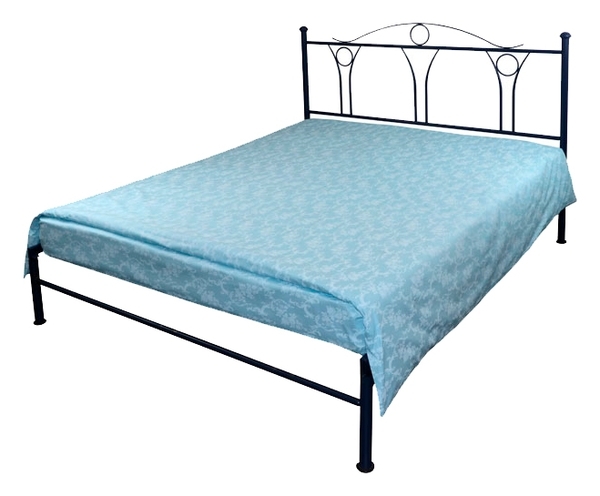 Простирадло Руно, Блакитна смужка, бязь, 220х200 см, блакитний (82.114Б_Блакитна смужка) - Pampik