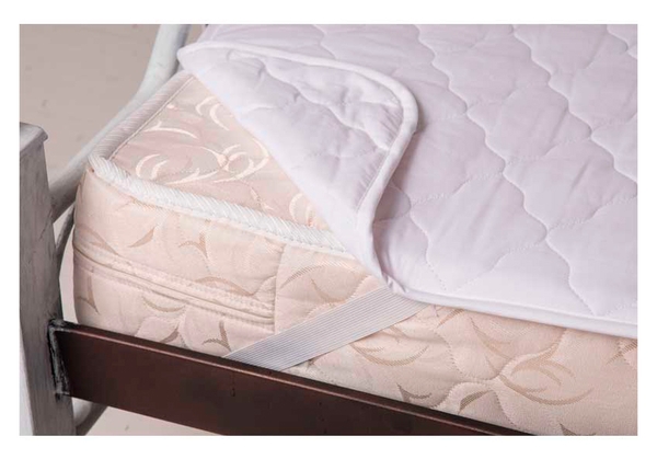 Наматрацник-поверхня Руно, на резинці, силіконовий, 190х160 см, білий (829.04СУ) - Pampik