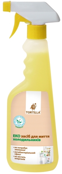 ЕКО Засіб для миття холодильників з антибактеріальною дією Tortilla, 450 мл - Pampik