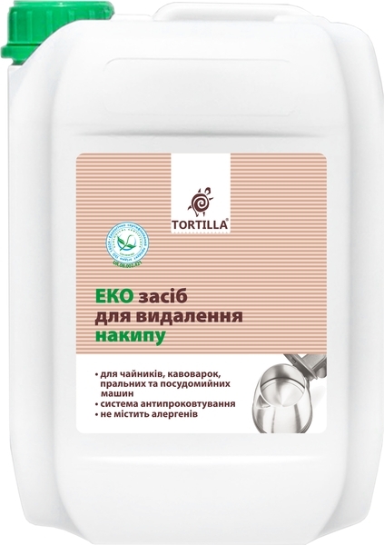 ЕКО Засіб для видалення накипу Tortilla, 4,7 л - Pampik