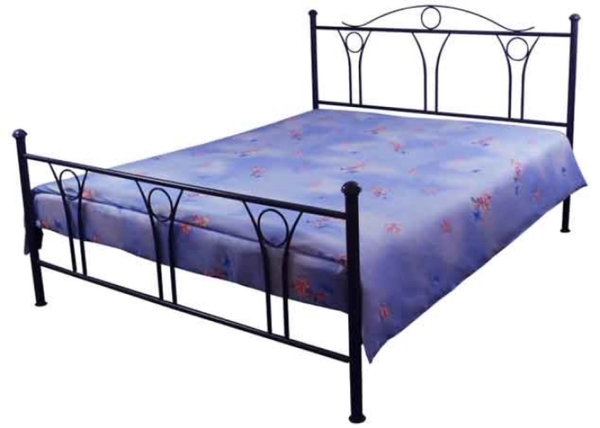 Простирадло Руно, сатин, 215х175 см, блакитний (73.137_Блакитний) - Pampik